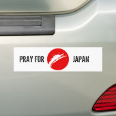 Autocollant De Voiture Priez pour le Japon (En voiture)