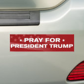 Autocollant De Voiture Priez Pour Trump 2024 (En voiture)