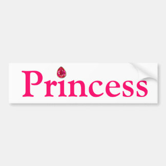 Autocollant De Voiture Princesse adhésif pour pare-chocs