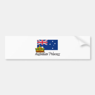 Autocollant De Voiture Princesse australienne