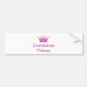 Autocollant De Voiture Princesse dominicaine