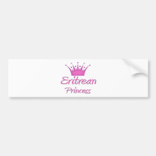 Autocollant De Voiture Princesse érythréenne