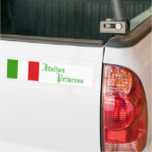 Autocollant De Voiture Princesse italienne, adhésif pour pare-chocs (Sur camion)