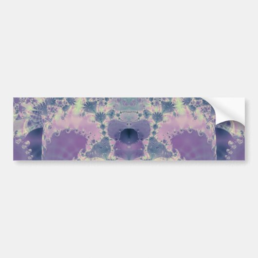 Autocollant De Voiture Printemps Violet (Devant)