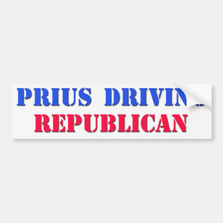 Autocollant De Voiture priusdrivingrepublican