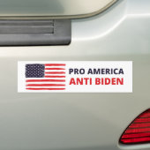 Autocollant De Voiture Pro America Anti Biden (En voiture)