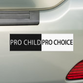 Autocollant De Voiture Pro enfant, pro choix (En voiture)