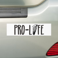 Pro-Life Baby Footprint