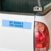 Autocollant De Voiture Pro-Obama - FOR OBAMA de MA MAMAN (Sur camion)