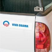 Autocollant De Voiture Pro-Obama - VIVAT OBAMA (Sur camion)