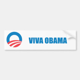 Autocollant De Voiture Pro-Obama - VIVAT OBAMA