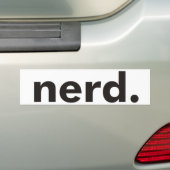Autocollant De Voiture Produits nerd et conceptions ! (En voiture)