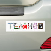 Autocollant De Voiture Professeur (En voiture)