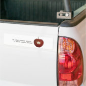 Autocollant De Voiture Professeur d'autisme (Sur camion)