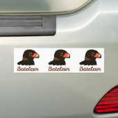 Autocollant De Voiture Profil de Bateleur (En voiture)