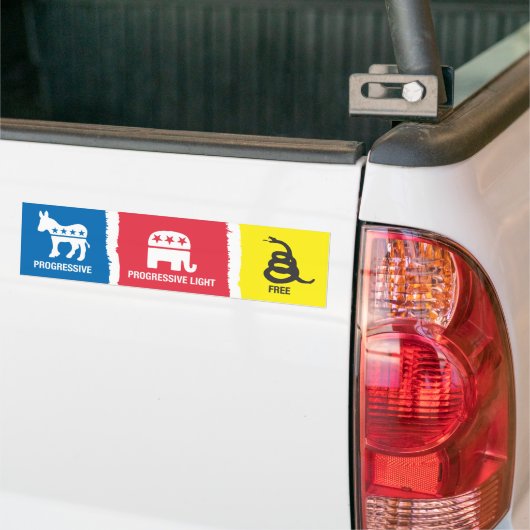 Autocollant De Voiture Progressif, Progressif-Lumière, libre (Sur camion)