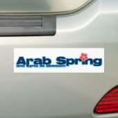 Autocollant De Voiture Projet de charité : Ressort d'Arabe de révolution (En voiture)