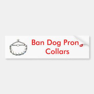 Autocollant De Voiture prong_collar, colliers de fourche de chien