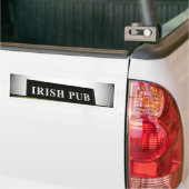 Autocollant De Voiture Pub irlandais (Sur camion)