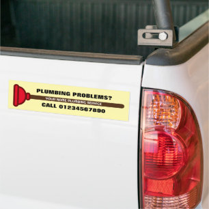 Autocollant De Voiture Publicité pour logo d'entreprise de services de pl