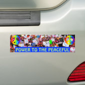 AUTOCOLLANT DE VOITURE PUISSANCE AU PAISIBLE (En voiture)