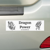 Autocollant De Voiture Puissance de dragon (En voiture)