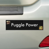 Autocollant De Voiture Puissance de Puggle (En voiture)