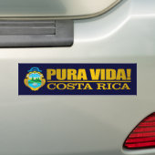 Autocollant De Voiture Pura Vida (En voiture)