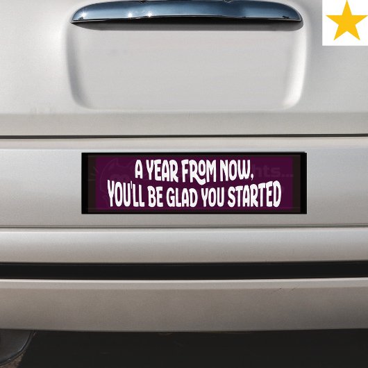 Autocollant De Voiture Purple Motivational Random Acts of Kindness