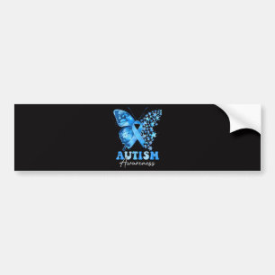 Autocollant De Voiture Puzzle Papillon Coloré