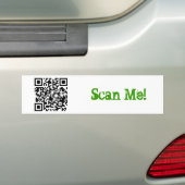 Autocollant De Voiture qrcode - le mananddog, me balayent ! (En voiture)