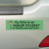 Autocollant De Voiture Quality Learing Center Sticker | Funny Viral Meme (En voiture)