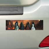 Autocollant De Voiture Quatre cavaliers de l'apocalypse (En voiture)