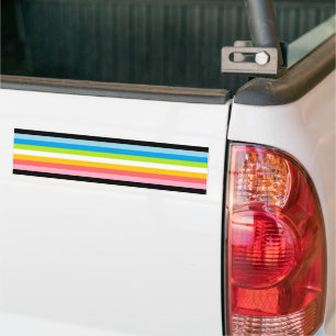 Autocollant De Voiture Queer Pride