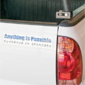 Autocollant De Voiture Quelque chose adhésif pour pare-chocs (Sur camion)