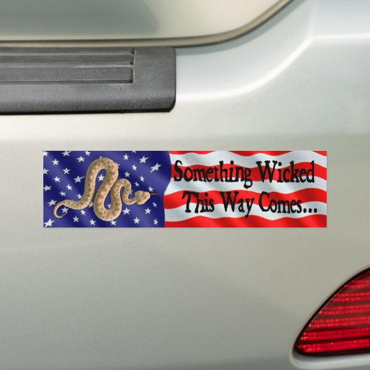 Autocollant De Voiture Quelque chose mauvaise cette manière vient (En voiture)