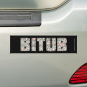 Autocollant De Voiture Quelque part (BITUB) (En voiture)