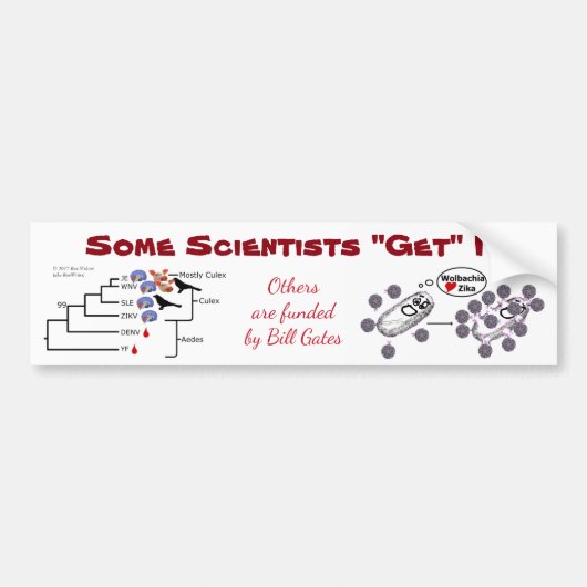 Autocollant De Voiture Quelques scientifiques "l'obtiennent" par (Devant)