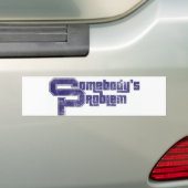 Autocollant De Voiture Quelqu'un problème (En voiture)