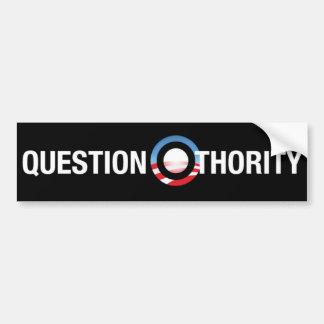 Autocollant De Voiture Question O-thority