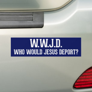 Autocollant De Voiture Qui Jésus expulserait WWJD