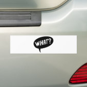 Autocollant De Voiture Quoi ? (En voiture)