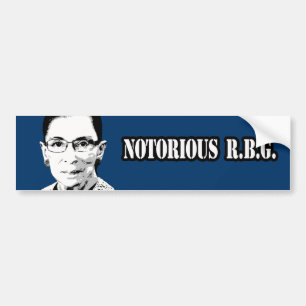 Autocollant De Voiture R.B.G. notoire