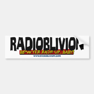 Autocollant De Voiture RadiOblivion - explosion
