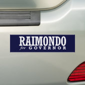 AUTOCOLLANT DE VOITURE RAIMONDO POUR LE GOUVERNEUR 2014 (En voiture)