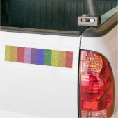 AUTOCOLLANT DE VOITURE RAINBOW (Sur camion)