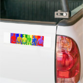 Autocollant De Voiture Rainbow Men (Sur camion)