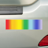 Autocollant De Voiture Rainbow v1 (En voiture)
