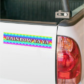 AUTOCOLLANT DE VOITURE RAINBOW YA YA (Sur camion)