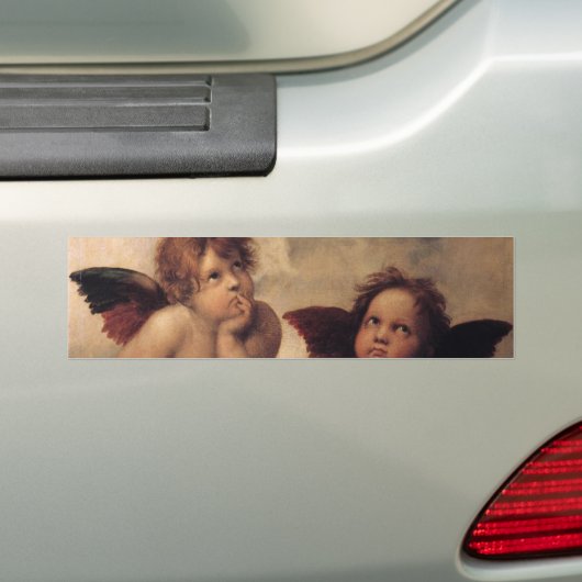 Autocollant De Voiture Raphael, Sistine Cherub (En voiture)